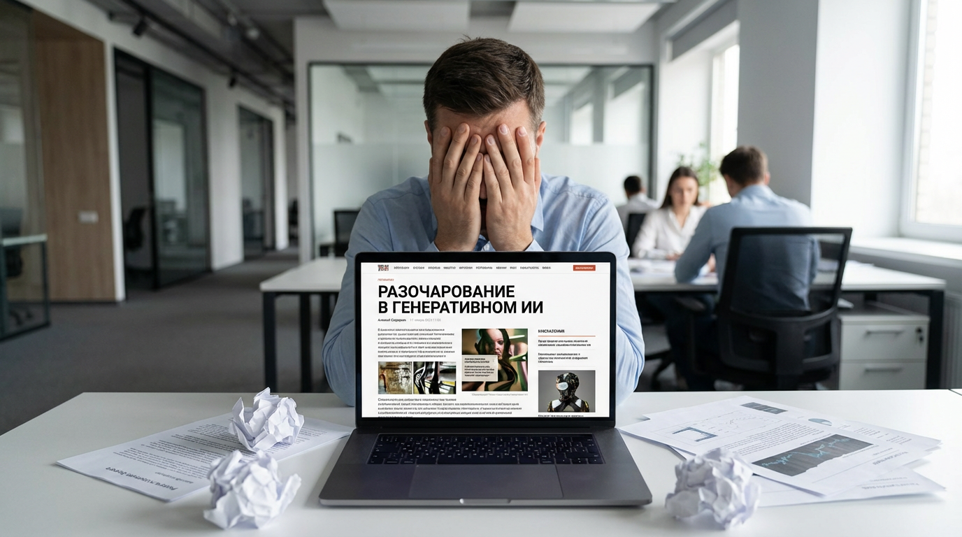 Алексей Сидорюк: "Генеративный ИИ достиг точки разочарования"