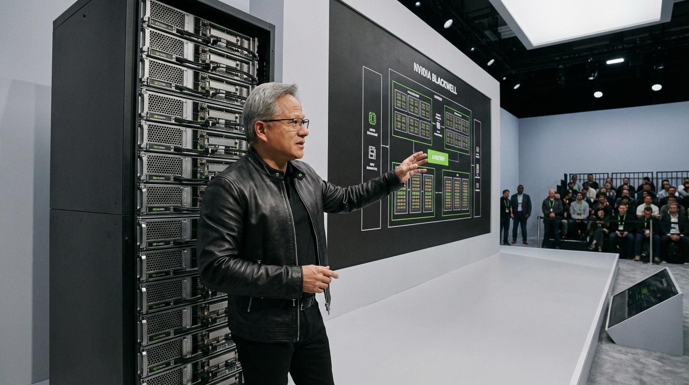 Дженсен Хуанг анонсирует революцию в ИИ-инфраструктуре на GTC 2026
