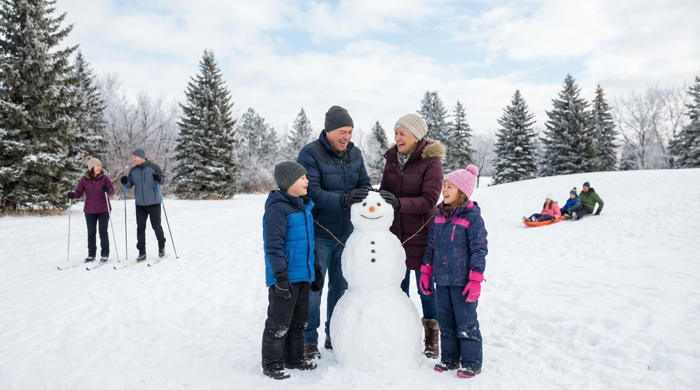 Зима на пользу: пять активностей для семейного отдыха