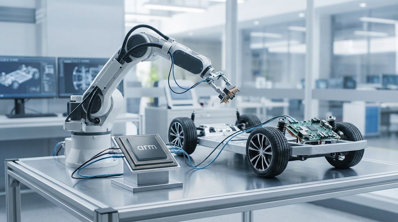 Arm запускает новое подразделение для развития физического ИИ в робототехнике и автопилотах