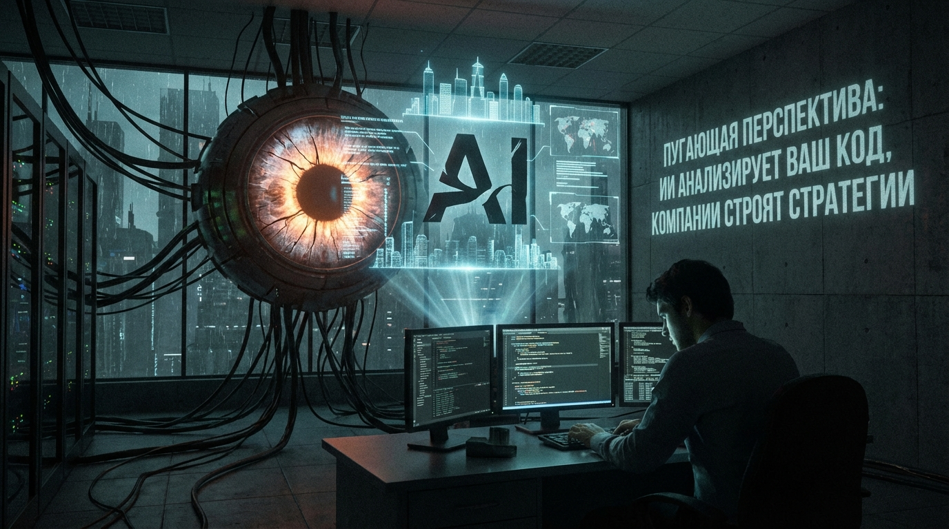 Пугающая перспектива: ИИ может анализировать ваш код, а компании на его основе строить свои стратегии