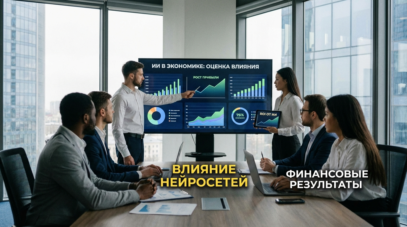 Влияние нейросетей на экономику: Как компании оценивают финансовые результаты от внедрения ИИ