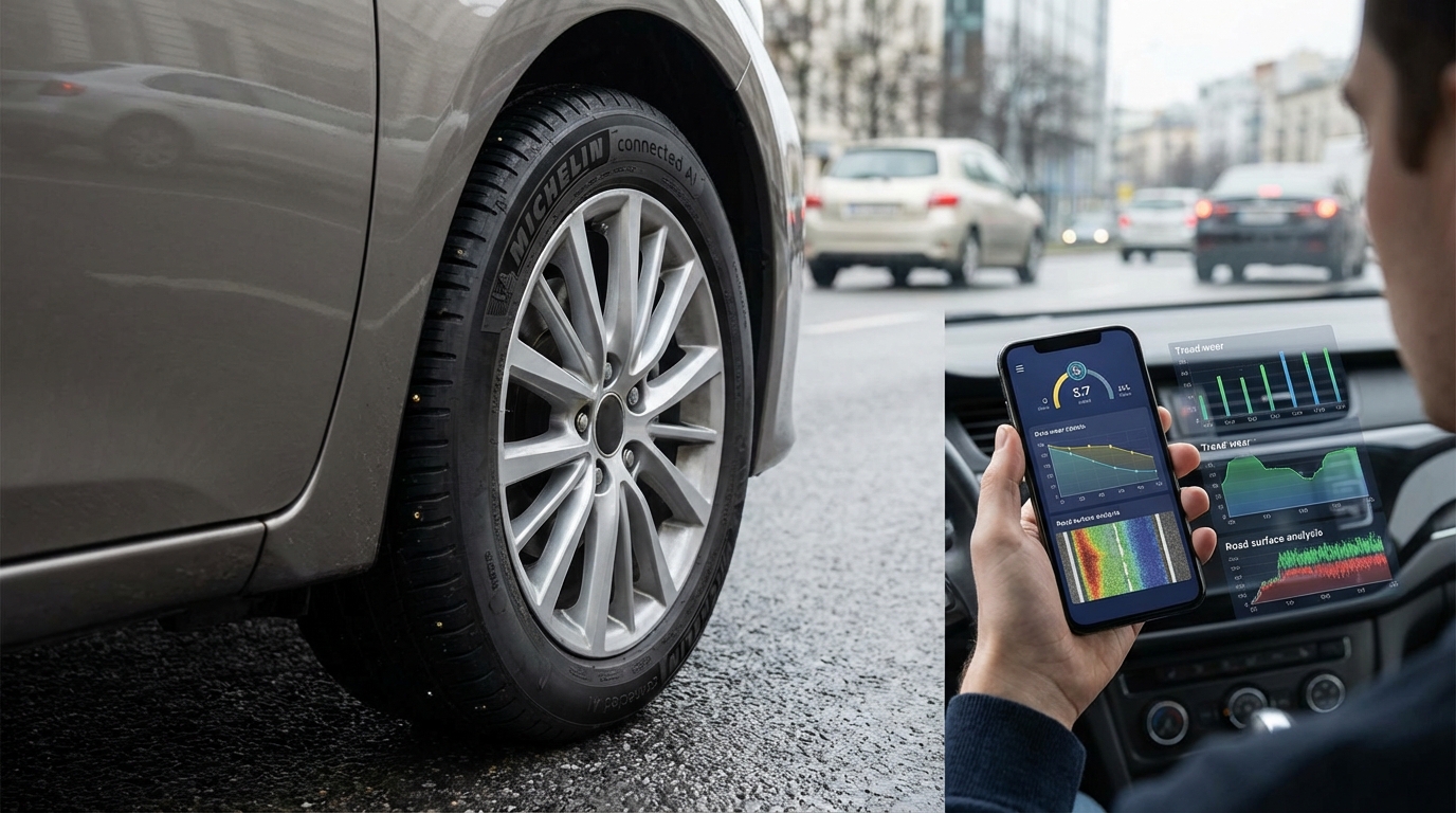 Michelin анонсировала инновационные шины с искусственным интеллектом, не требующие датчиков давления