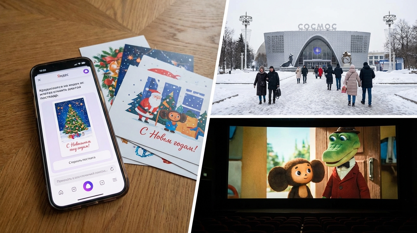 Новогодние каникулы россиян: активное использование ИИ и новые предпочтения в досуге