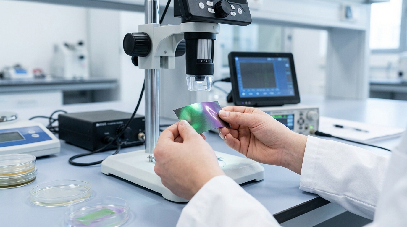 Ученые случайно создали уникальный материал-хамелеон с электронным управлением