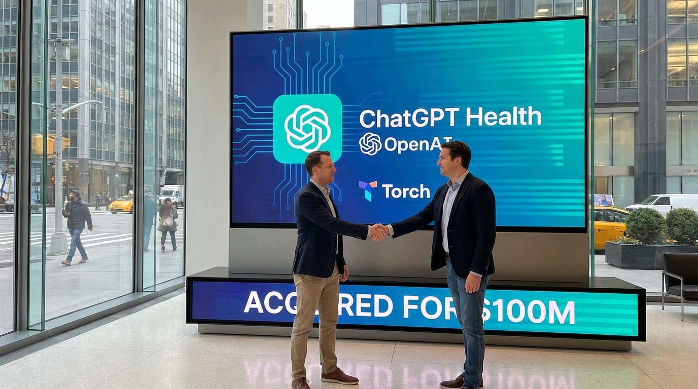 OpenAI инвестирует $100 миллионов в стартап Torch для улучшения ChatGPT Health