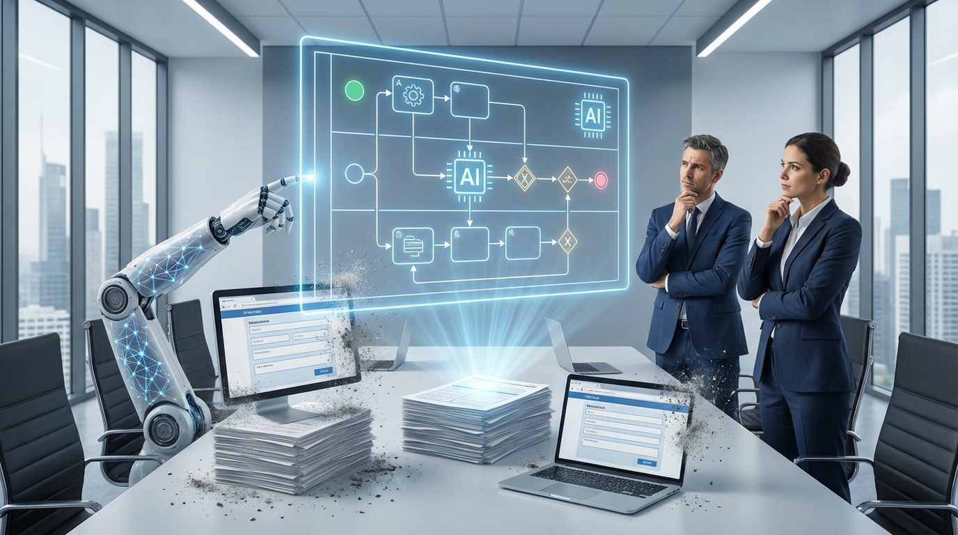 ИИ-агенты на основе BPMN: будущее без веб-форм