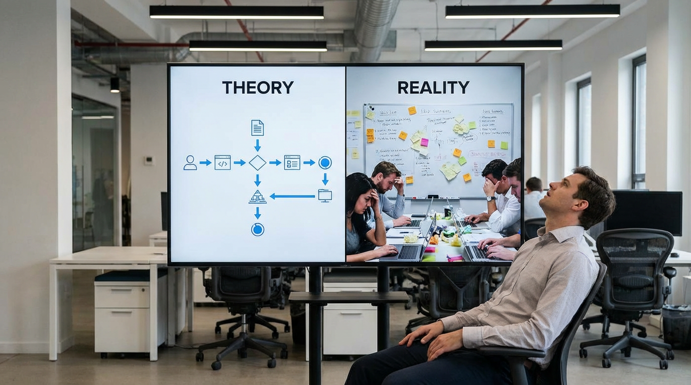 Бизнес-анализ: Как реальность расходится с теорией
