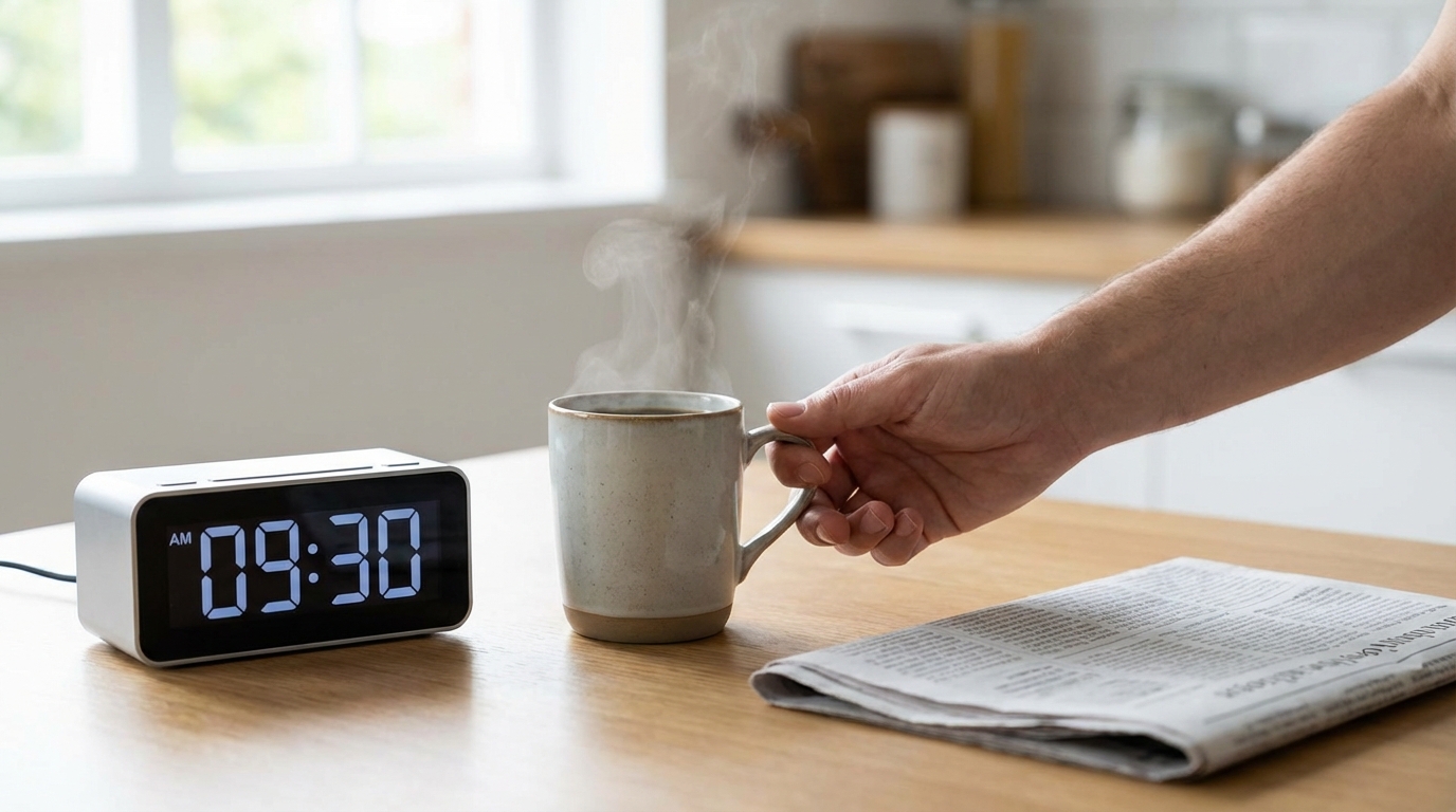 Оптимальное время для первой чашки кофе: советы врача