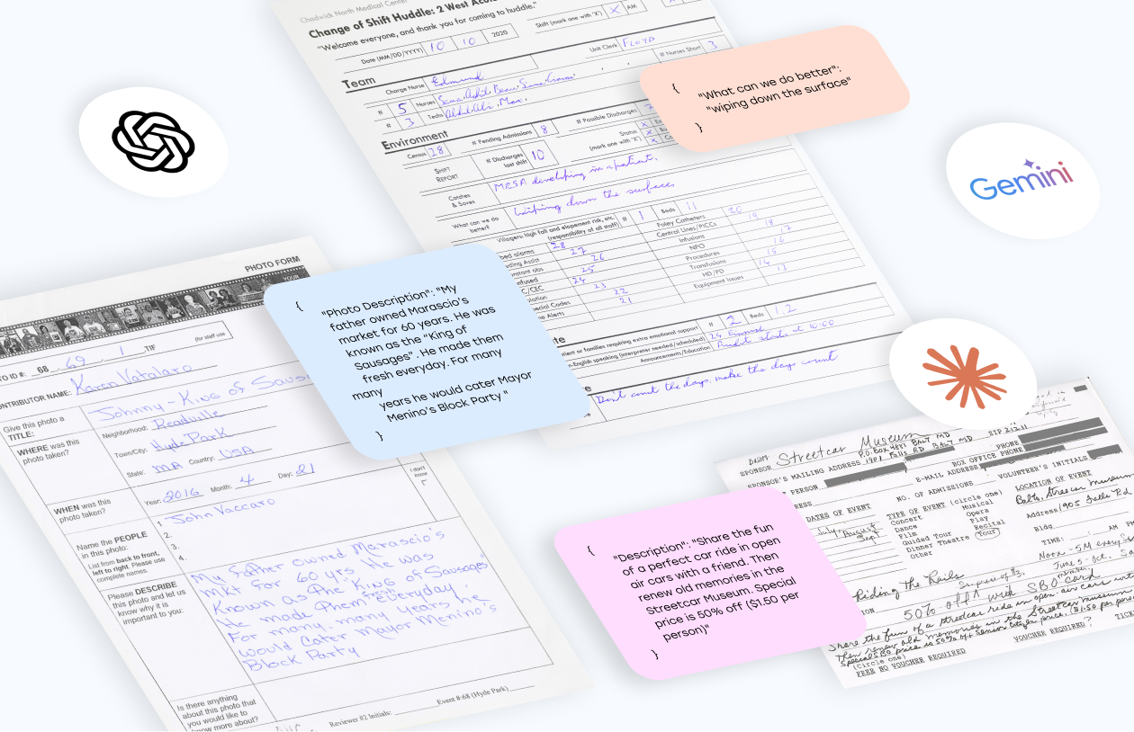 Сравнение LLM и почерка: как GPT-5, Gemini и Claude справляются с задачами OCR