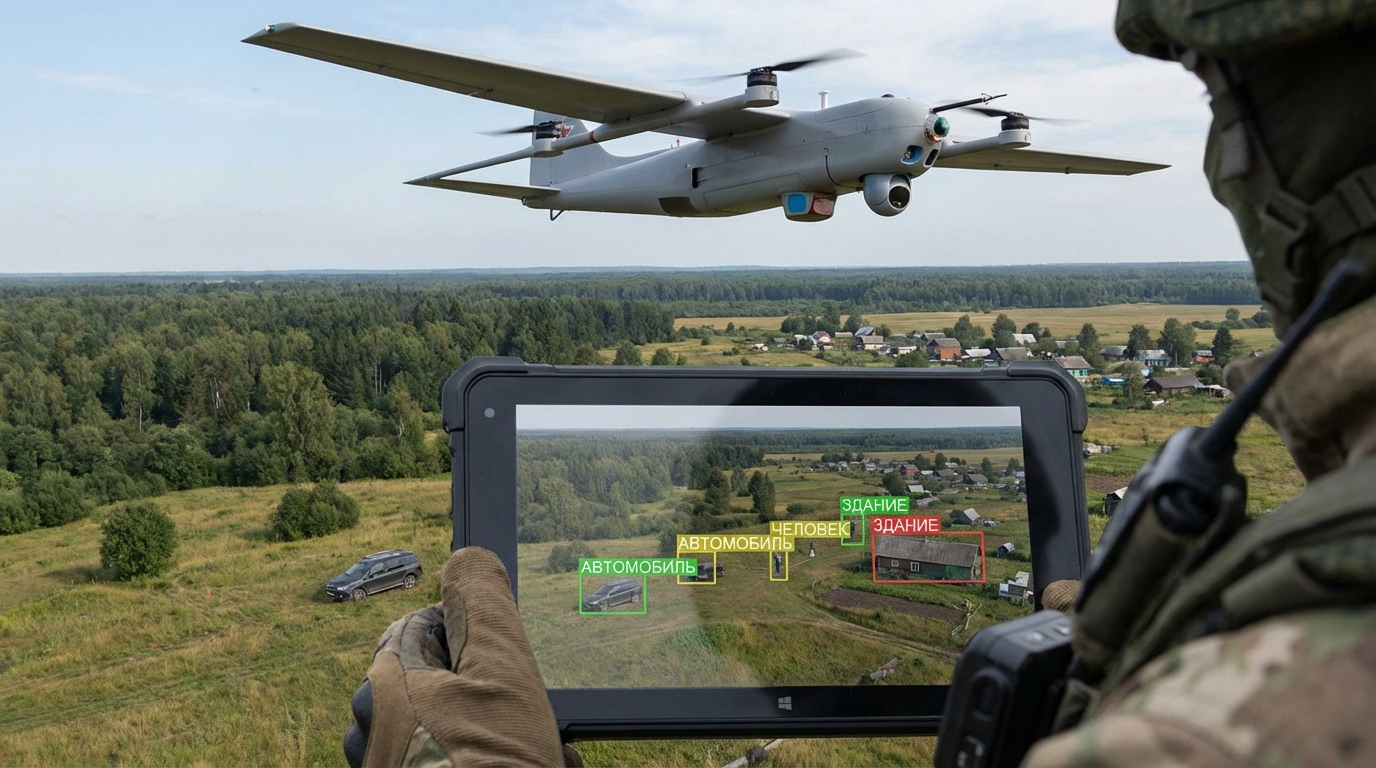 В России представлен ИИ для дронов, способный идентифицировать объекты в реальном времени